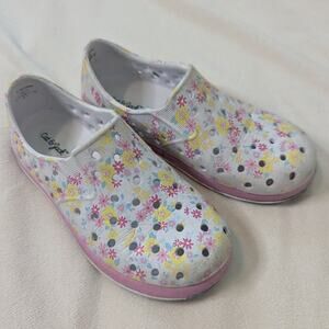 Cat & Jack Toddler Slip-On Water Shoes | Size 10 | Pink & Yellow Floral